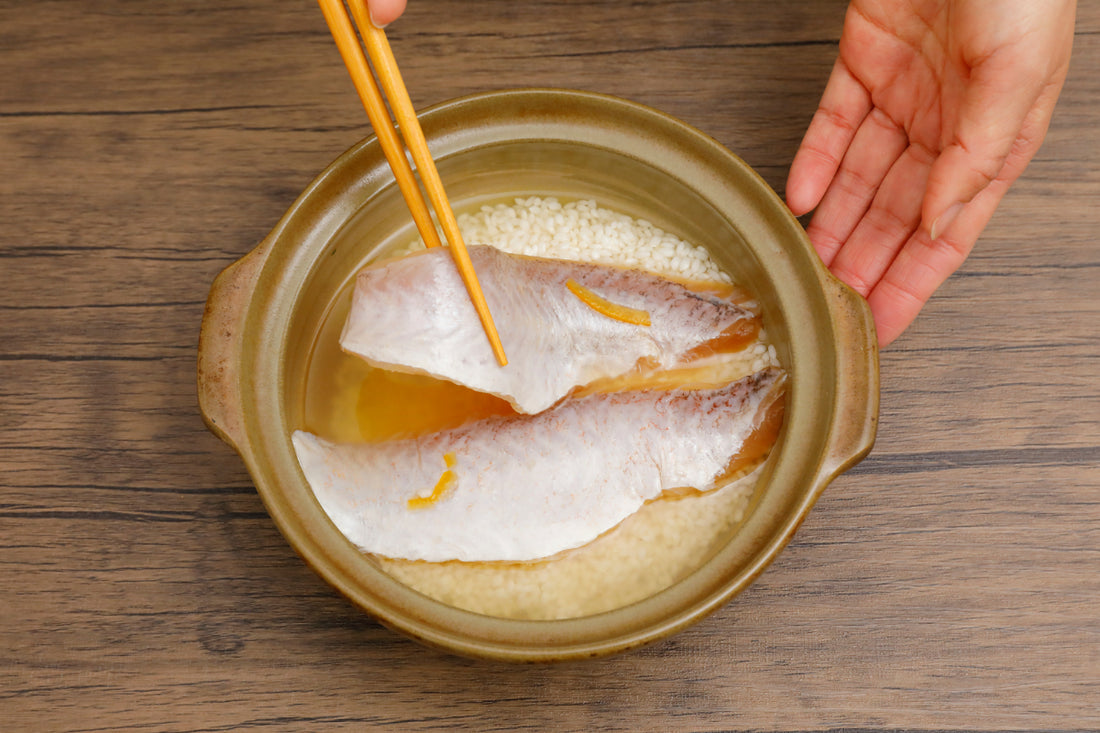新商品★炊き込みご飯のレシピ★おにかいの九条ねぎと甘鯛の炊き込みご飯編